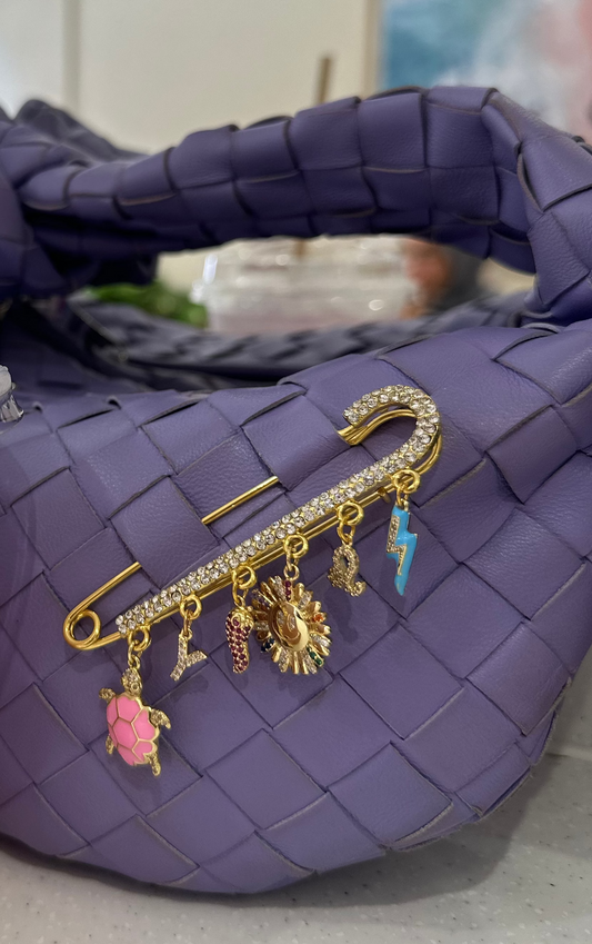 Pink Turtle Charm (6 charms only for custom bag charms)
