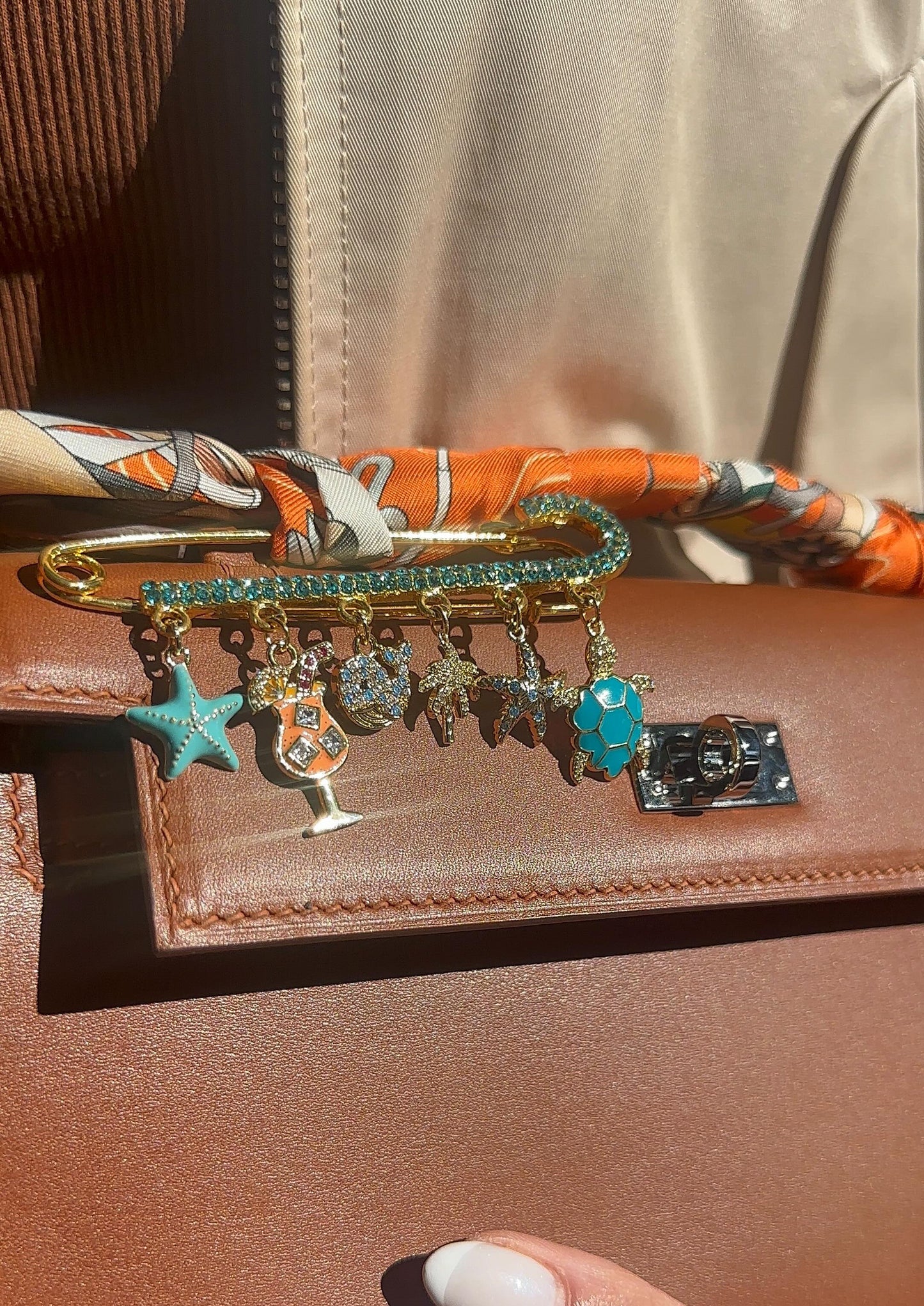 Cocktail Charm (6 charms only for custom bag charms)
