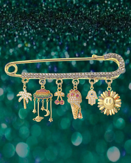 Rainbow Paradise Charm