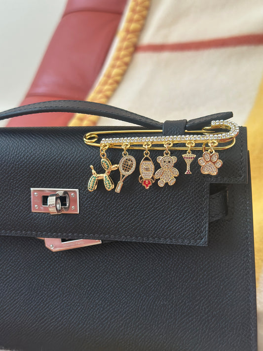 Bear Charm (6 charms only for custom bag charms)