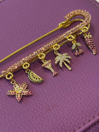Flower Charm (6 charms only for custom bag charms)