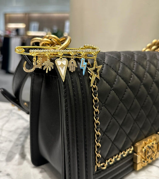 Arabic Letters Charm (6 charms only for custom bag charms)