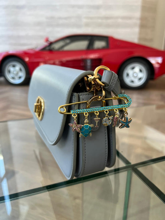 Blue Pin (One per Bag Charm)