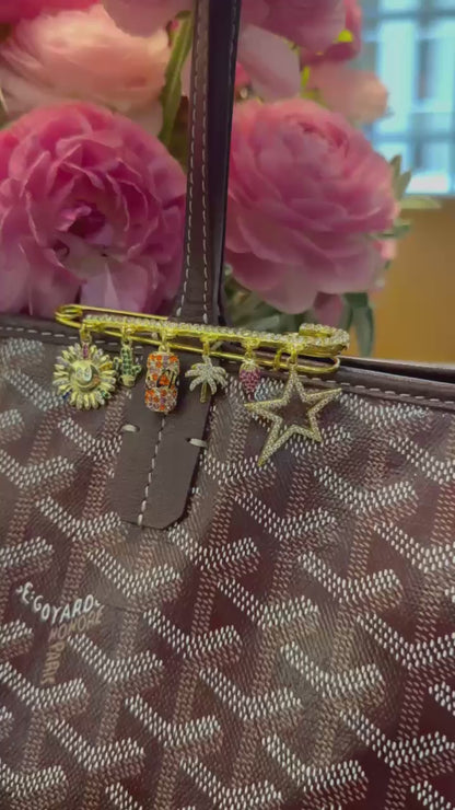 Cactus Charm (6 charms only for custom bag charms)
